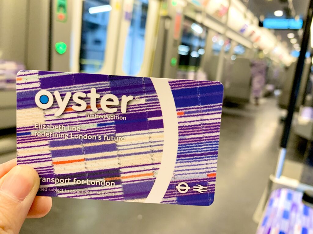 オープニング オイスターカード Oyster Card ロンドン エリザベス