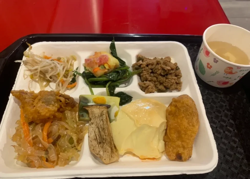 116元分の自助餐