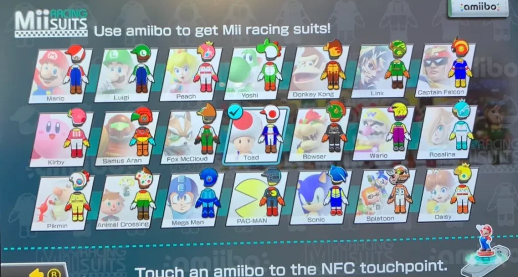 amiibo反映