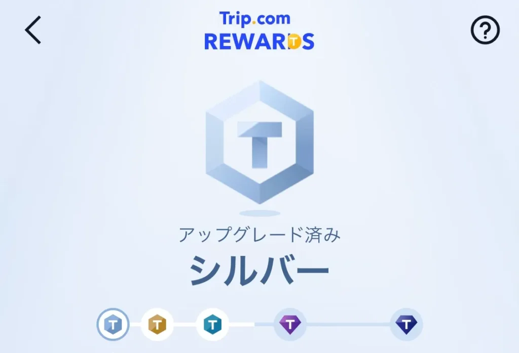 Trip.comのシルバー会員