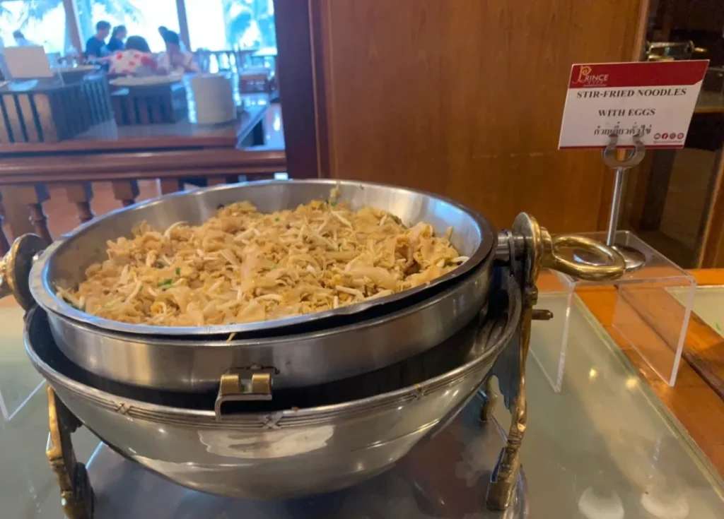 バンコクのプリンス パレス ホテル 朝食