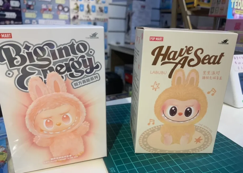 台湾 ホビーショップに売っているlabubu