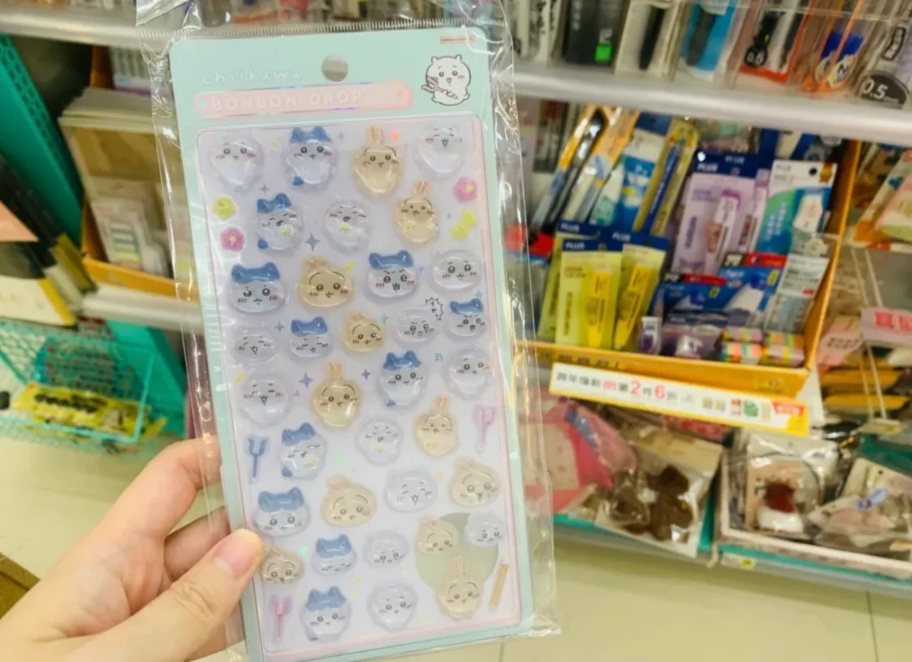 台湾のセブンイレブンに売っているボンボンドロップシール